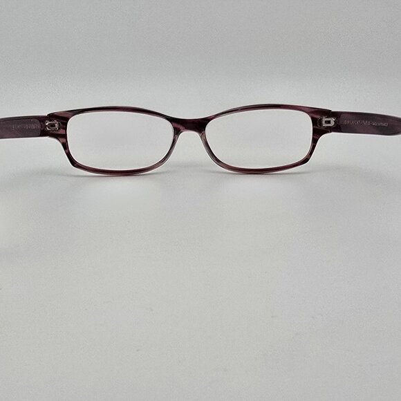Jean Lafont Paris Eva 857 Purple Stripe Eyeglasses Frame w/ Case France 51mm - Picture 5 of 15